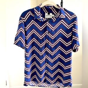Topman Retro Button down men’s casual shirt